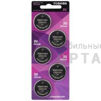 Элемент питания TOSHIBA CR 2430 BL5  (5/100/12000)