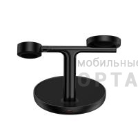 Беспроводная зарядка Baseus Swan 3-in-1 Wireless Magnetic Charging Bracket 20W Black Universal version