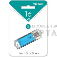 Флешка USB 16 Гб Smartbuy  V-Cut  синий