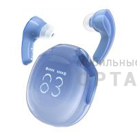 Наушники беспроводные внутриканальные ACEFAST T9 Crystal, синие Наушники беспроводные внутриканальные ACEFAST T9 Crystal, синие