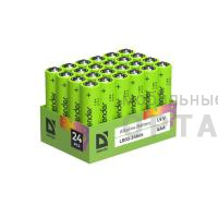 Элемент питания DEFENDER LR03 ААА EcoLine S4  (24/960) Элемент питания DEFENDER LR03 ААА EcoLine S4  (24/960)