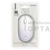 Мышь беспроводная Smartbuy 266AG (SBM-266AG-W) белый (1/40)
