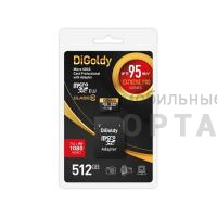 MicroSDXC  512GB  Digoldy Class 10 Extreme Pro UHS-I U3 (95 Mb/s) + SD адаптер MicroSDXC  512GB  Digoldy Class 10 Extreme Pro UHS-I U3 (95 Mb/s) + SD адаптер