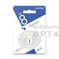 Флешка USB 8 Гб Smartbuy  Lara  белый Флешка USB 8 Гб Smartbuy  Lara  белый