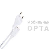 Кабель для аудио-видео техники IEC-320-C7--розетка 220V, 2-pin , 1,8м , белый, Telecom <TP228-1.8-W> (1/250)