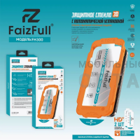 Стекло защитное FaizFull FH300, с автоустановкой, в комплекте 2шт, для iPhone 13 Pro Max/14 Plus
