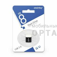 Флешка USB 8 Гб Smartbuy  Lara  чёрный Флешка USB 8 Гб Smartbuy  Lara  чёрный