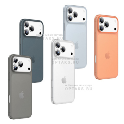 Чехол KEEPHONE AIR SKIN ULTRA SLIM MATTE CASE для iPhone 17 BLACK